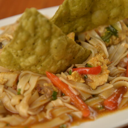 Fideos al Tahine
